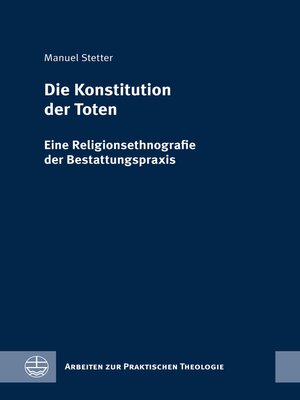 cover image of Die Konstitution der Toten